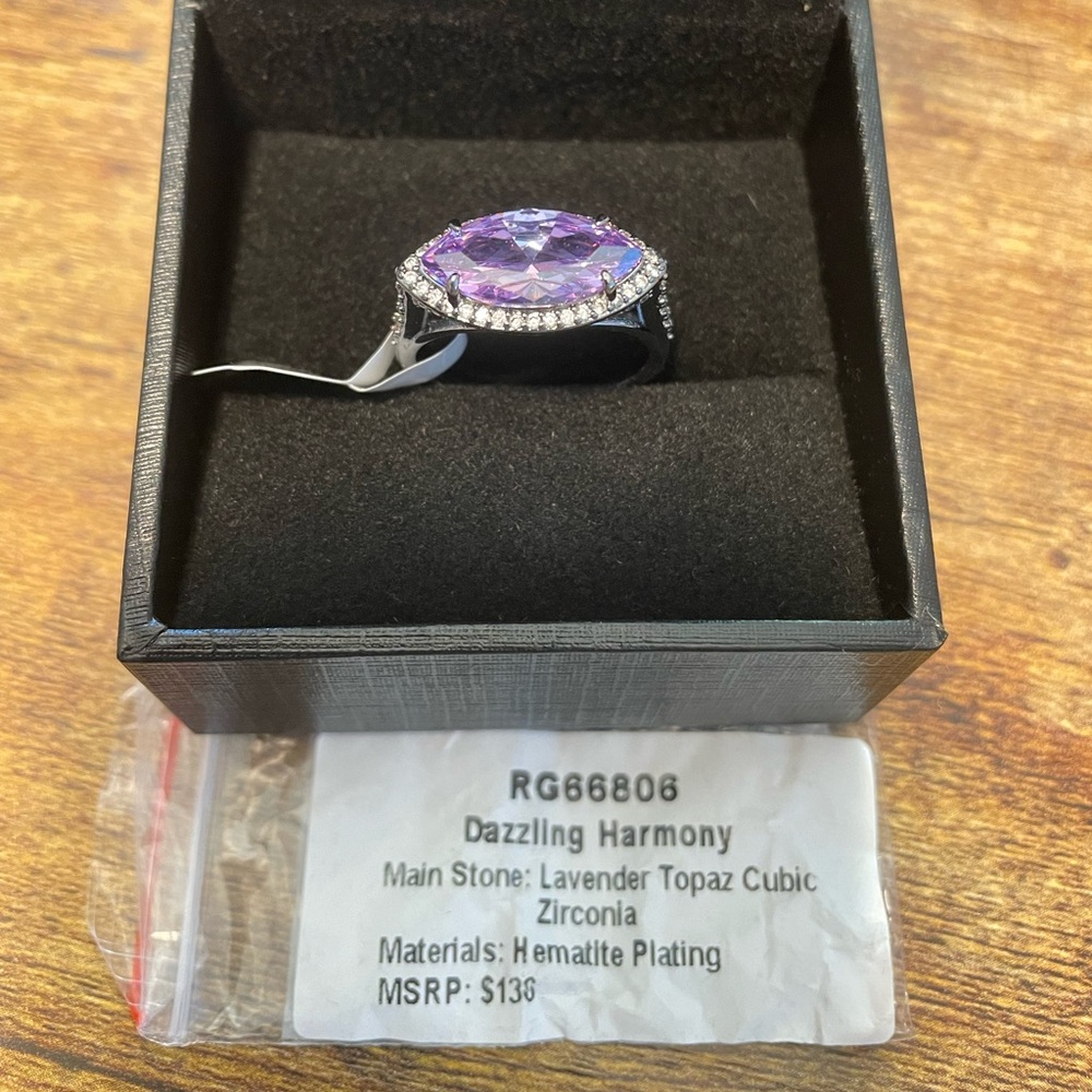 Bomb Party OG Lavender Topaz Ring